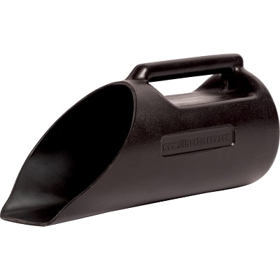 Salt Scoop-1 Gallon, Black