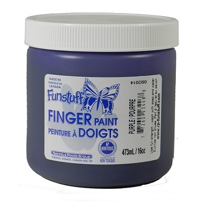 Finger Paint-Funstuff, 473Ml, Purple
