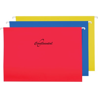 Folder-Hanging, Continental, Letter, Assorted Colours