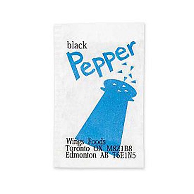 Pepper Packet-Single Serving 1000/Bag
