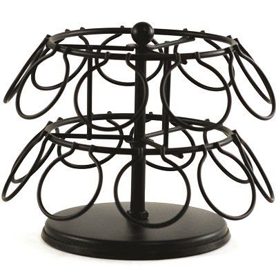 Storage Carrousel-K Cup Mini 360 Rotation, 18 Pods