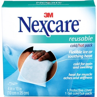 Hot/Cold Pack-Nexcare 4" X 10" Reusable