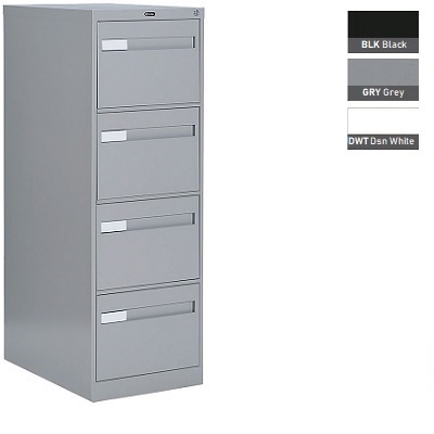 File Cabinet-Vertical 2600+ Legal 4 Drawer Grey