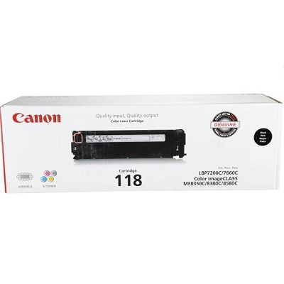Laser Toner-Canon #118 Black