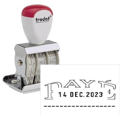 Dater-Die Plate Manual, Paye -2210/L2