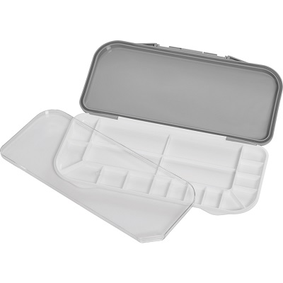 Palette-Paint Saver, Mixing Tray & Lid 5X10-2/3" Grey/White