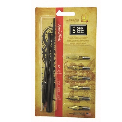 Pen Set-#5 Artist, Speedball