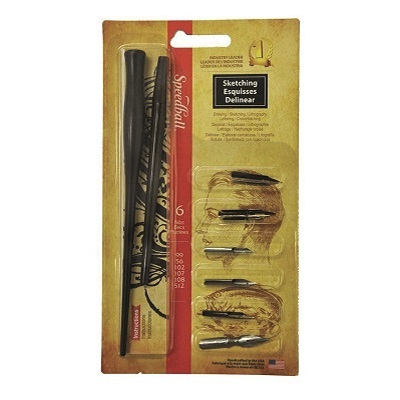 Pen Set-Sketching, Speedball