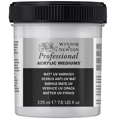 Varnish-W&N Acrylic 225Ml. Matte
