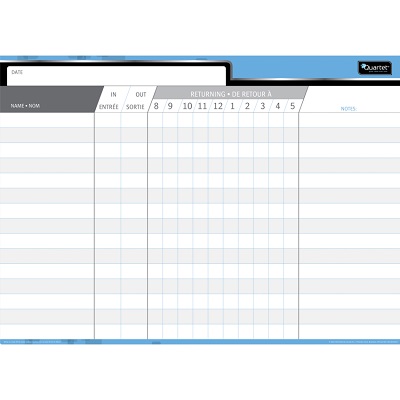In/Out Board-Magnetic 15 Name 24X18