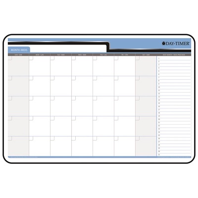 Planner-Wall, Hardboard 24X36 30 Day Undated Bilingual