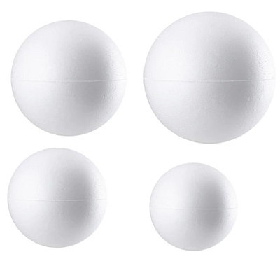 Styrofoam Balls-16 Assorted- 25, 50, 75 And 100Mm