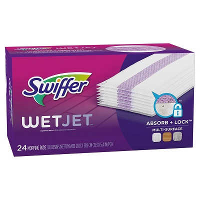 Swiffer Wetjet Refill Pad-Multi-Surface 24/Box