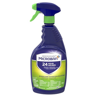 Cleaner-Microban 24, Bathroom Santizer, Fresh Scent 946Ml.