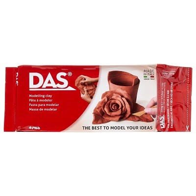 Modelling Clay-Das Air Hardening 500G. Terracotta