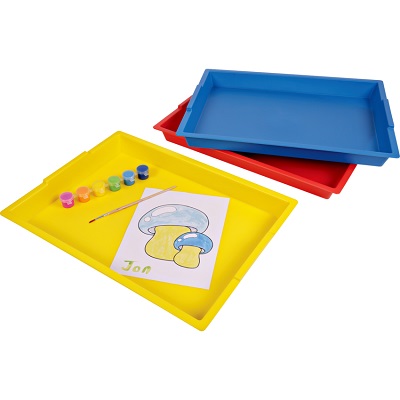 Paint Tray-Finger Paint, Yellow