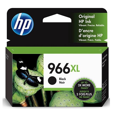Inkjet Cartridge-Hp #966Xl Black, High Yield
