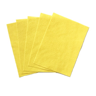 Felt Sheets-9X12" Yellow, 10/Pack