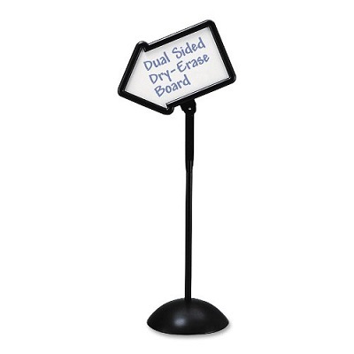 Sign Stand-Write Way Dry Erase Direction