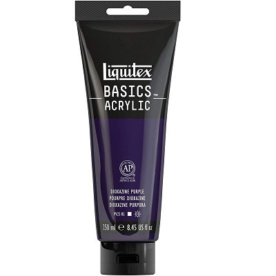 Paint-Acrylic Liquitex Basics 250 Ml Dioxazine Purple