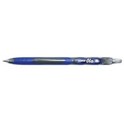 Pen-Retractable, Ola 1.0Mm Blue 12/pk