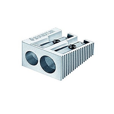 Pencil Sharpener-Metal, Double Hole