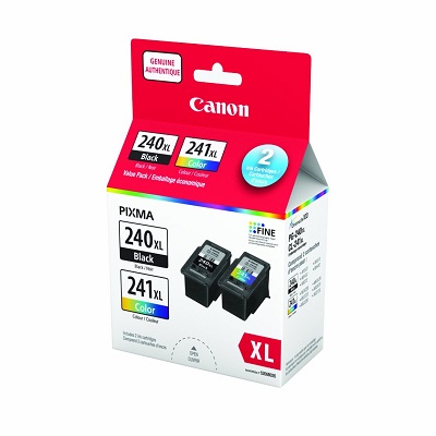 Inkjet Cartridge-Canon #240Xl/#241Xl Black/Colour Combo