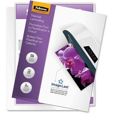 Laminating Pouch-Letter Imagelast 3Mil, 50/Pack