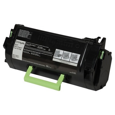 Laser Toner-Lexmark #521 Black, Return Program