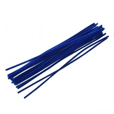 Chenille Stems-12In. Dark Blue, 100/Pack