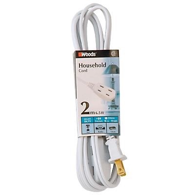 Extension Cord-Household 2M White