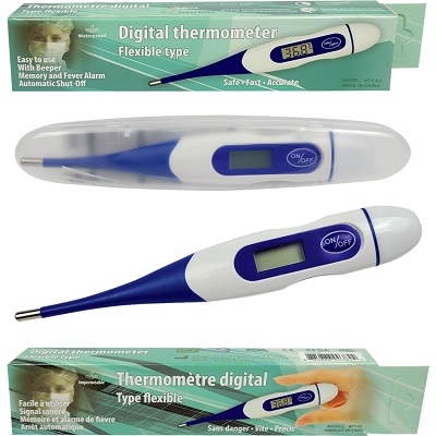 Thermometer-Oral, Digital Pro, Flexible Type