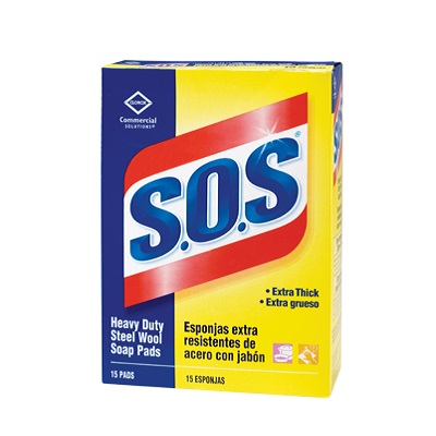 Soap Pads-S.O.S. Steel Wool 18/Box -92142
