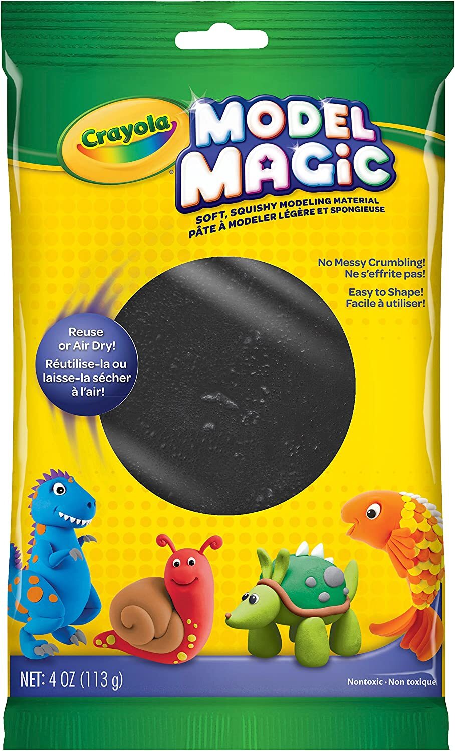 Crayola Model Magic 4 oz Bag- Black