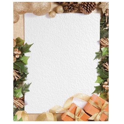Letterhead-Christmas, Festive Ivy 25/Pack