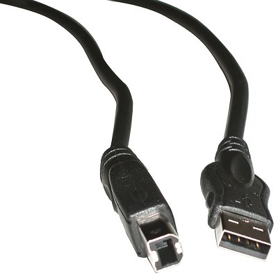 Usb Cable-15' Usb 2.0 Hi-Speed, Black