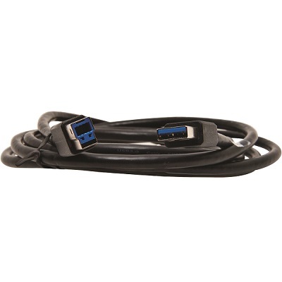 Usb Cable-6' Usb 3.0 Superspeed, Male To Male A/B, Black