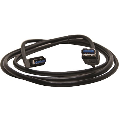 Usb Cable-6' Usb 3.0 Superspeed, Male To Female, Black
