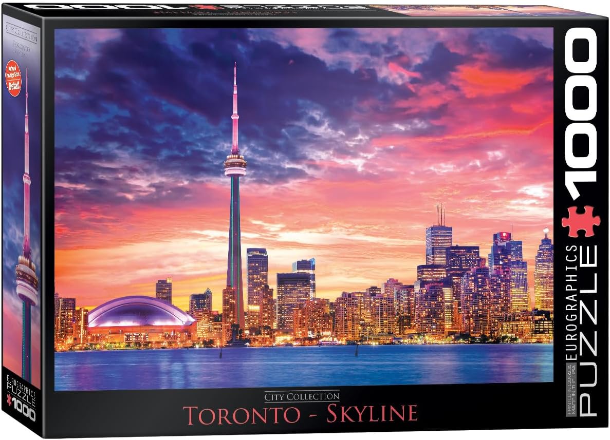 Eurographics 6000-0738 Toronto Jigsaw Puzzle (1000-Piece)(FREE SHIPPING)