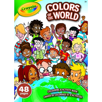 Colouring Book-Crayola, Colours Of The World