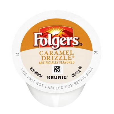 Coffee-K Cup Folgers Caramel Drizzle Medium Roast (20511)