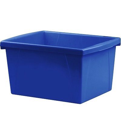Bin-Storage, Classroom 15L, Stackable Blue,6/pk