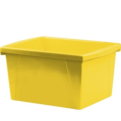Bin-Storage, Classroom 15L, Stackable Yellow,6/pk