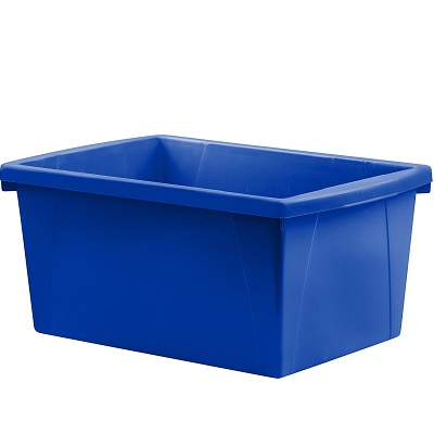 Bin-Storage, Classroom 21L, Stackable Blue,6/pk