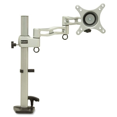 Monitor Arm-Single, Height Adjustable, Silver Mp-199