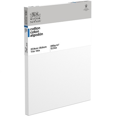 Canvas-Stretched W&N 11X14" Cotton