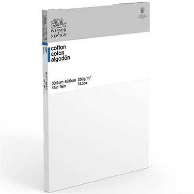 Canvas-Stretched W&N 12X16" Cotton