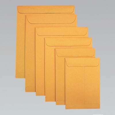 Envelope-Catalogue 6.5X9.5 Golden Kraft, 500/Box
