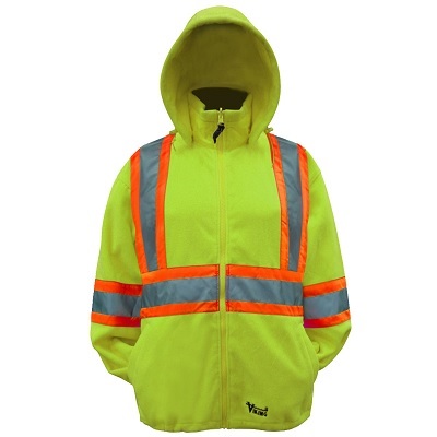 Jacket-Safety, Viking, Trizone Hi-Vis, X-Large Lime Green