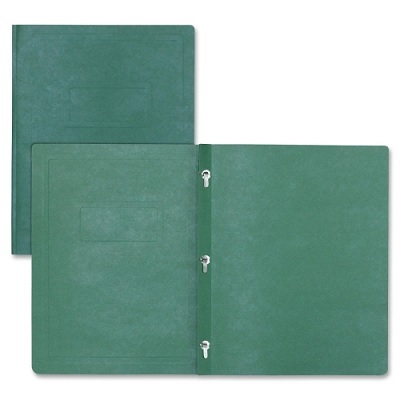 Report Cover-With Fasteners, Enviro Plus, Green---25/Box